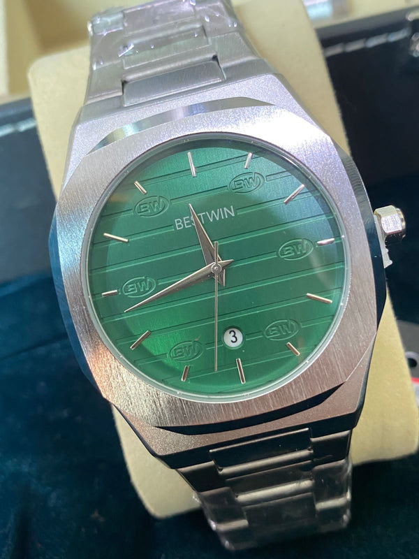 Bestwin Silver With Green Dial 01 lexxiv.com